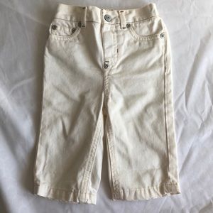 Ralph Lauren baby girls creme jeans